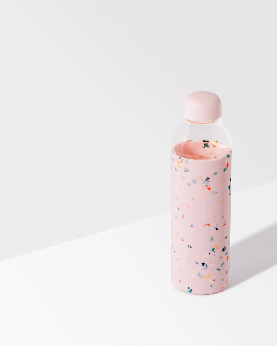 Porter 16oz Insulated Bottle - Blush Terrazzo