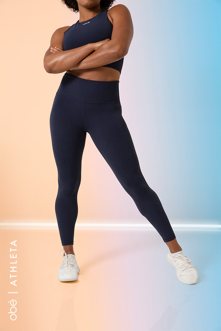 Buy Athleta Blue Elation High Rise Leggings from the Next UK online shop