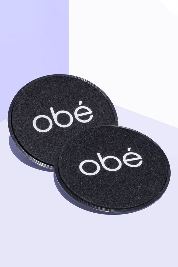 obé sliders, set of 2